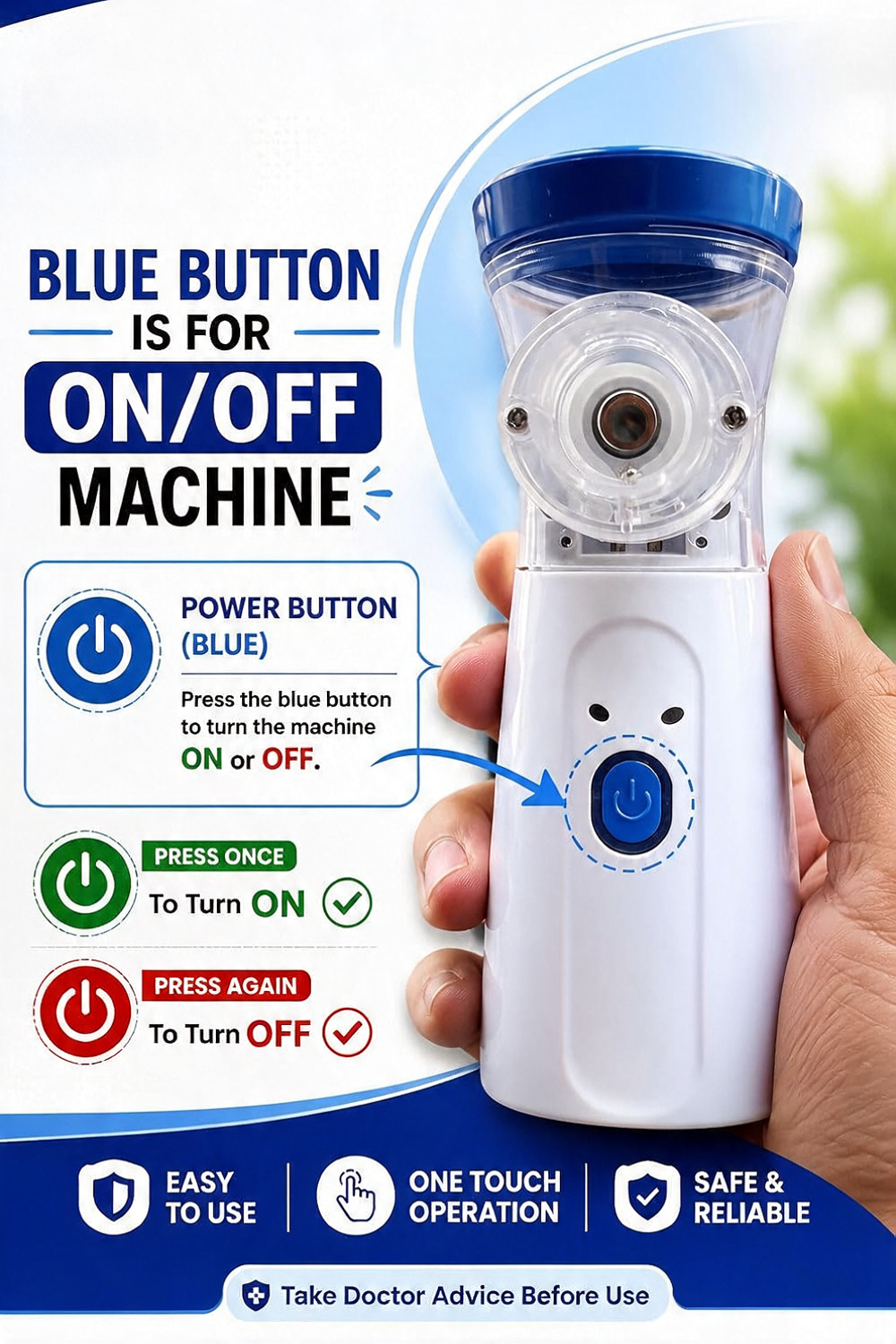 Portable Mesh Nebulizer
